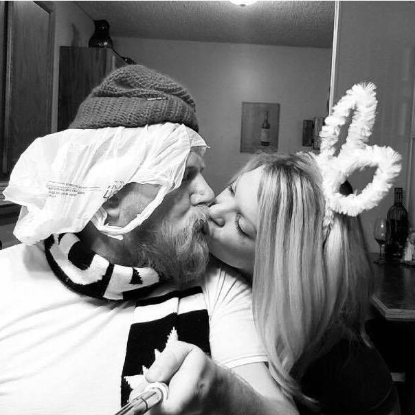 One night I asked Brandy what she wanted to do, she said she wanted to have an impromtu costume contest... we were the seasons, what of it?