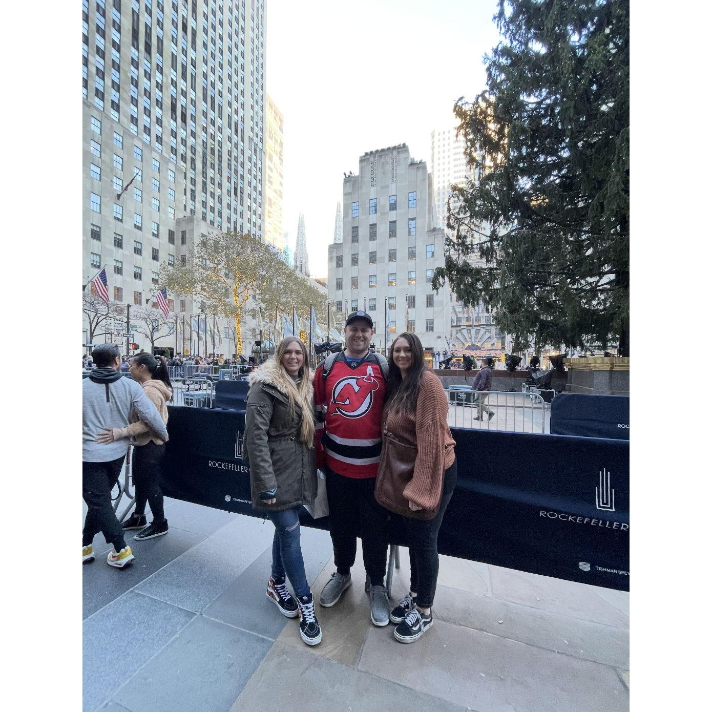 NYC trips. Go Devils!