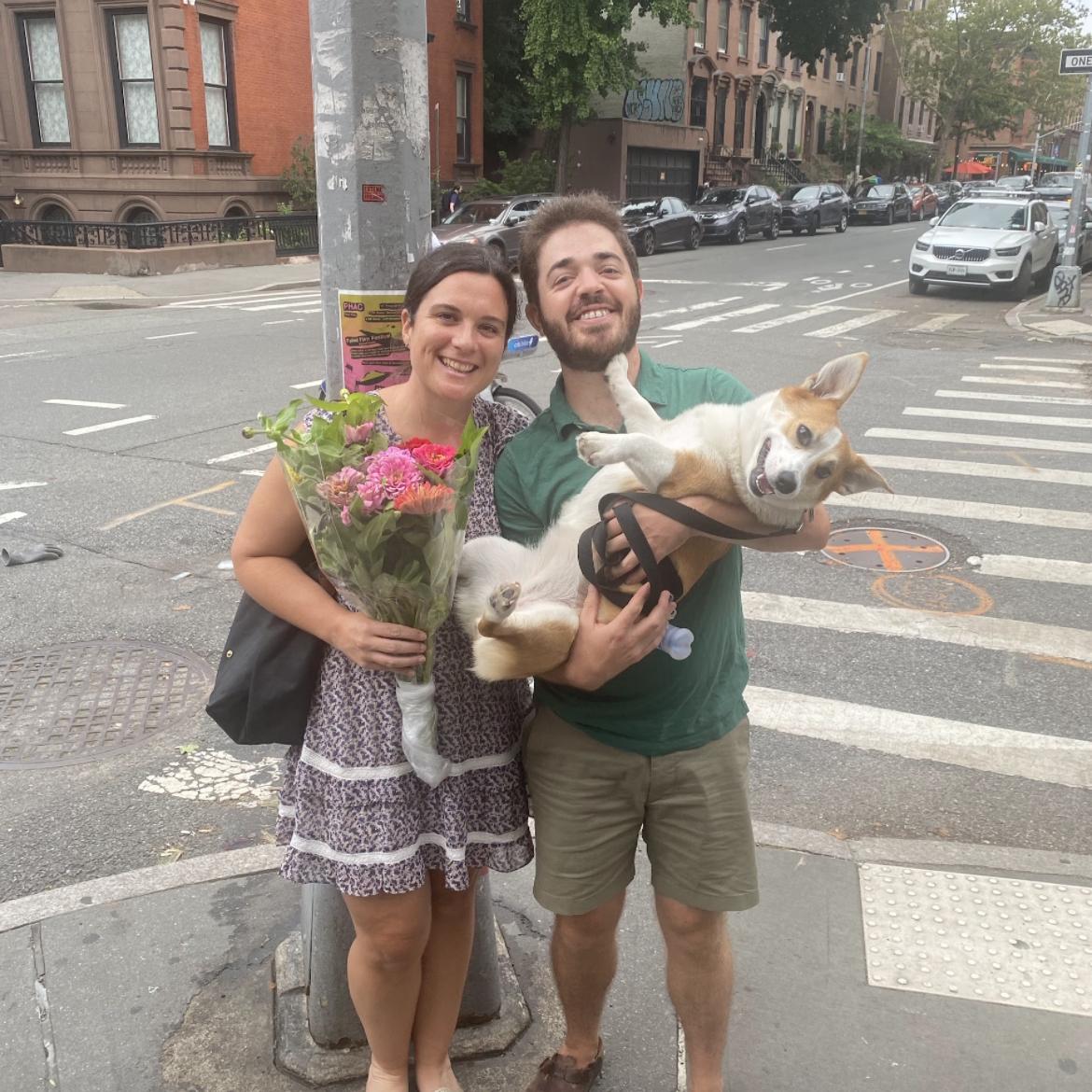 After wedding dress shopping in NYC