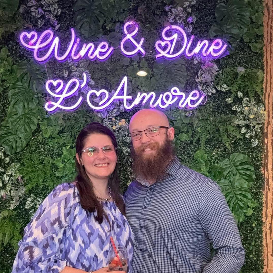 Bex and Jordan's wedding reception, November 2024