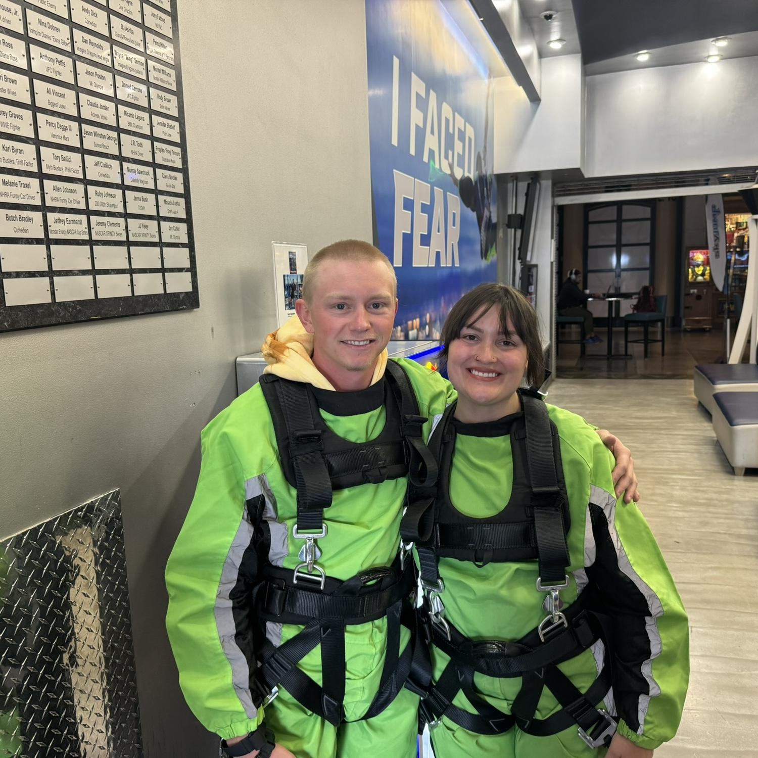 Sky jump at the strat!