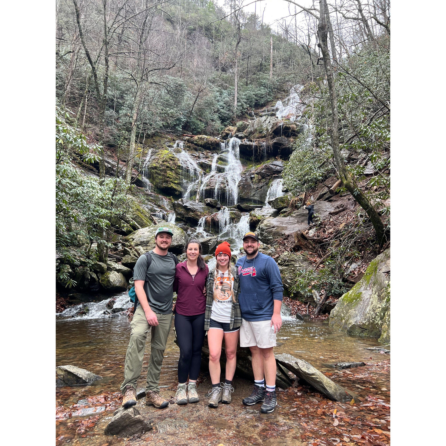 NYE 2022, complete with a hike to Catawba Falls