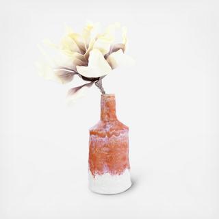 Stoneware Bud Vase Reactive Glaze