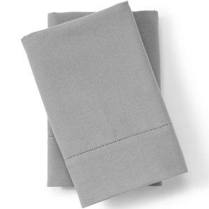Lands' End King Pillowcases Luxe Flannel