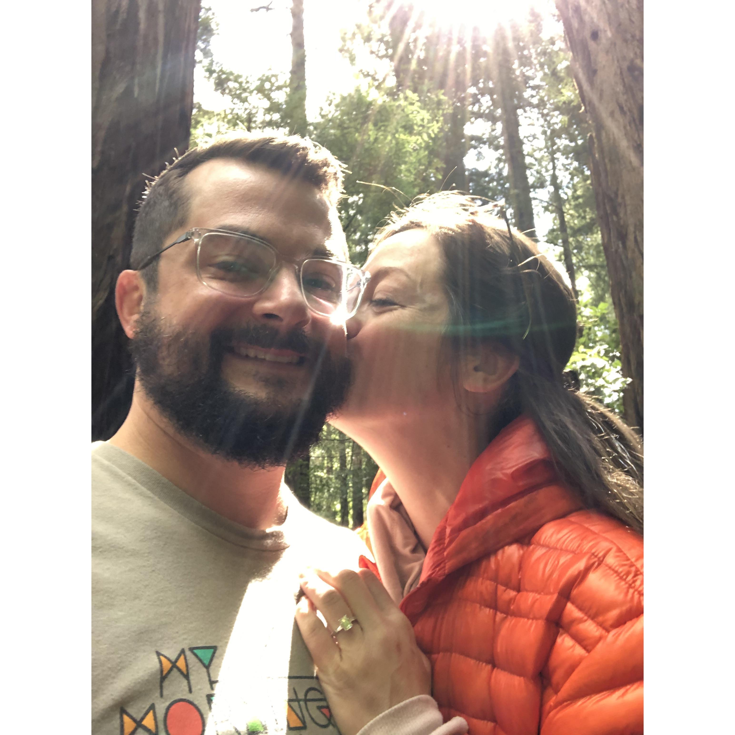 I said yes! Thanks to Uncle John and Aunt Steph for lending us your beautiful place in Sonoma to celebrate our engagement. We are forever grateful!