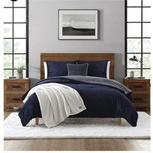 UGG® Brody Reversible Comforter Sets (Navy) - Macy's