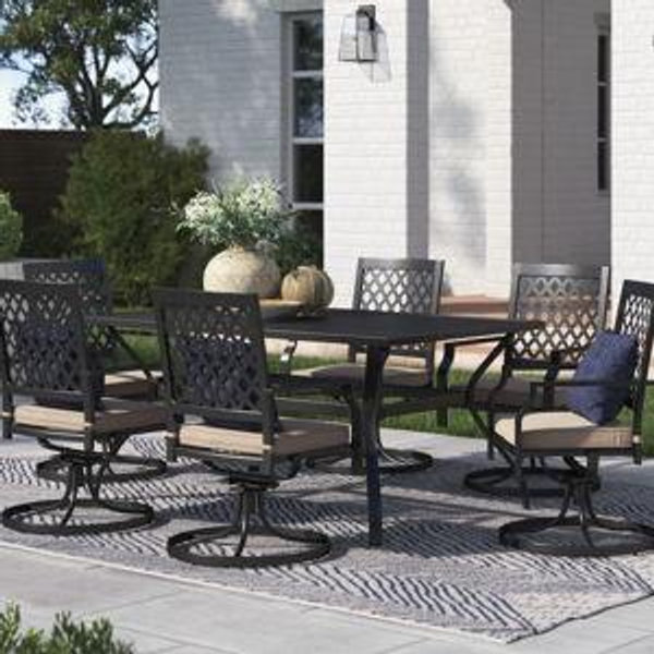 6 Person Patio Dining Set