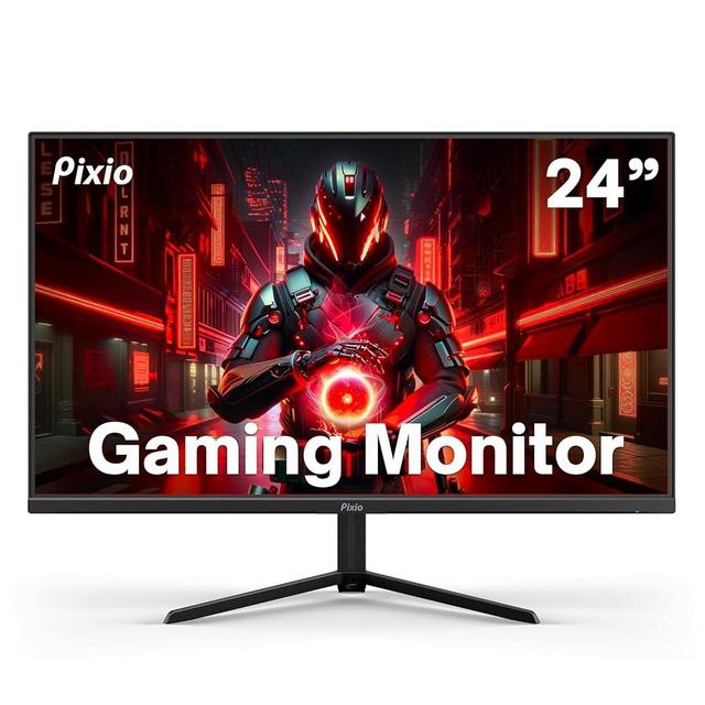 Pixio PX248 Prime Advanced 24" 144Hz FHD 1080p 1ms GTG Fast Nano IPS Gaming Monitor with AMD FreeSync Premium
