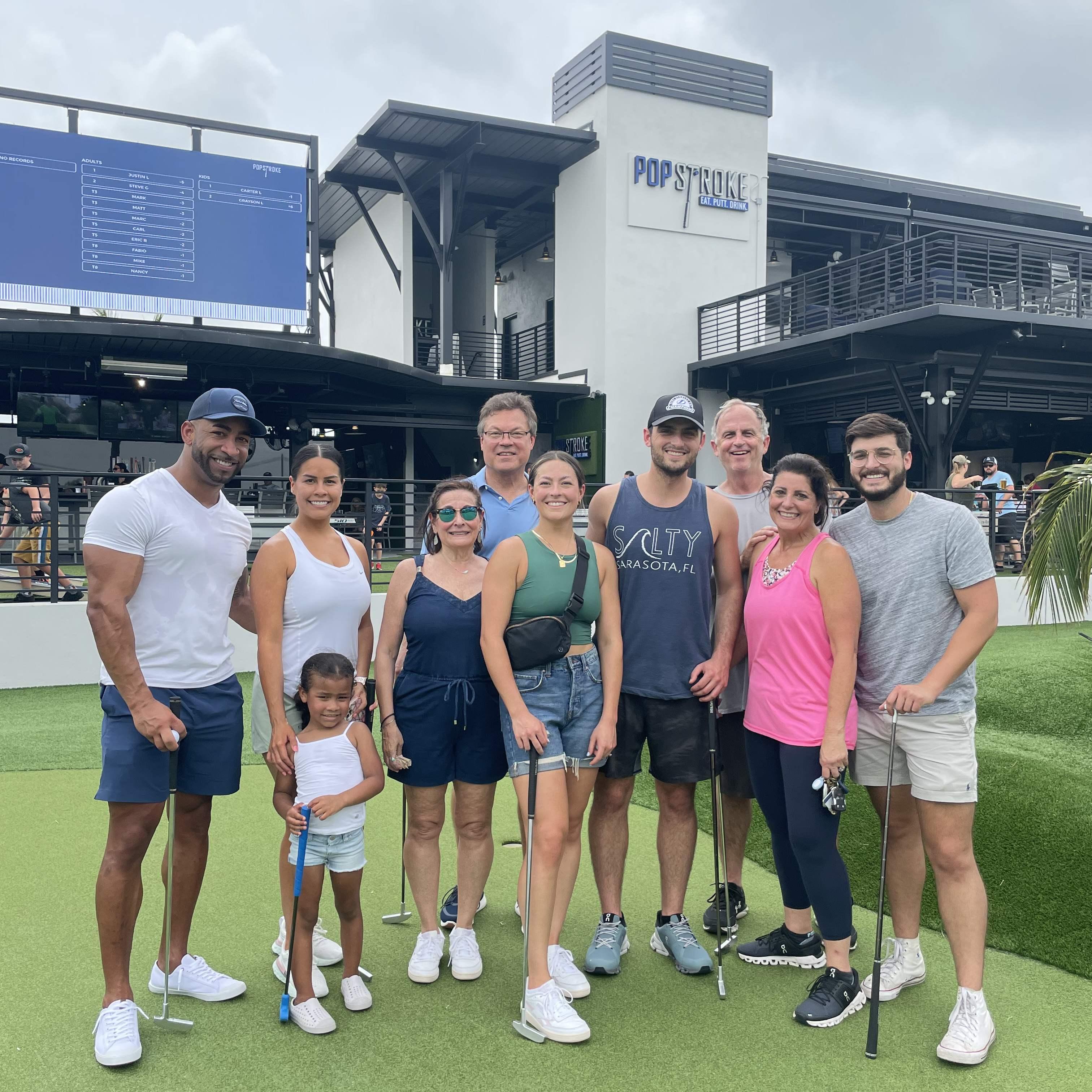 Spending time with family!