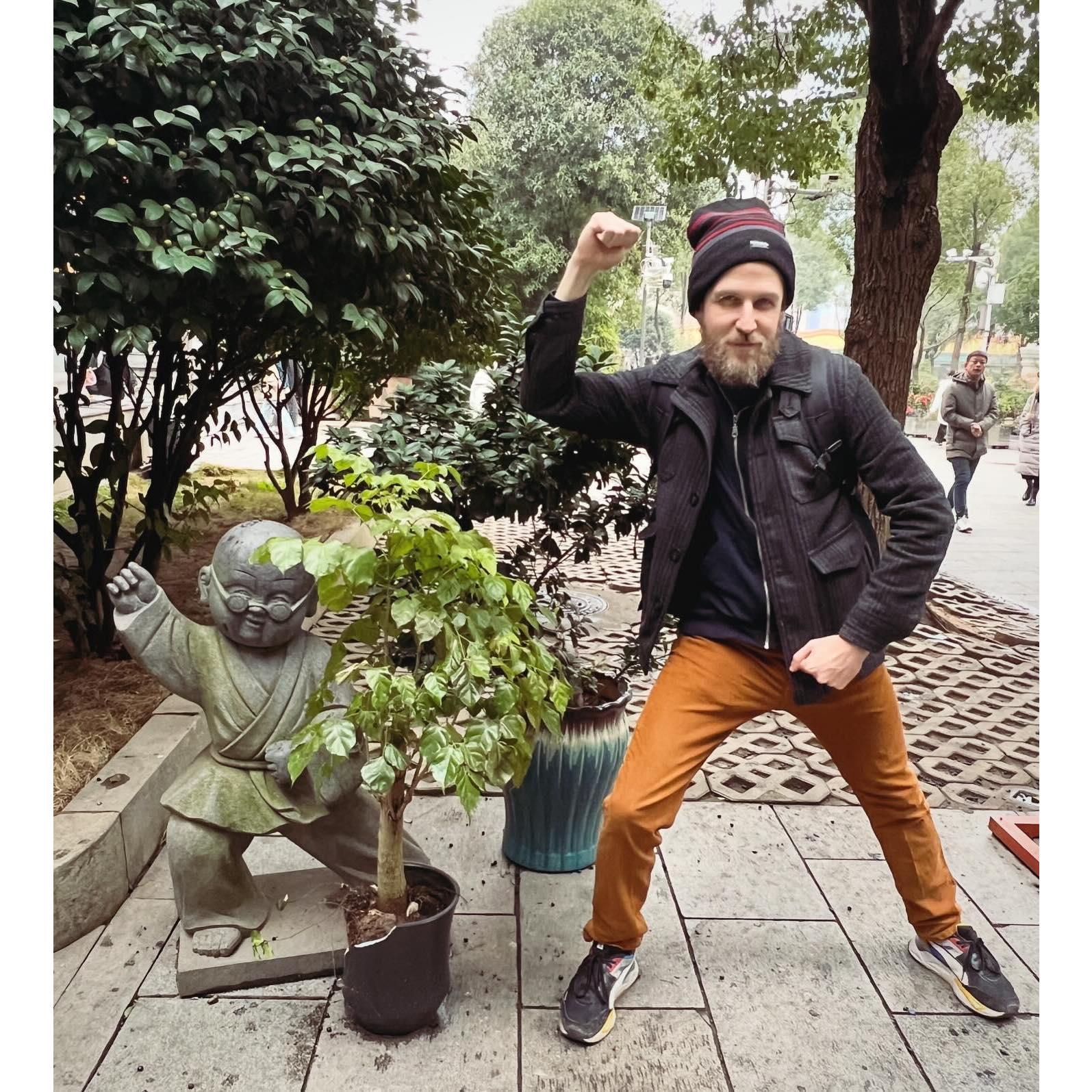 Finding a kindred spirit in China.