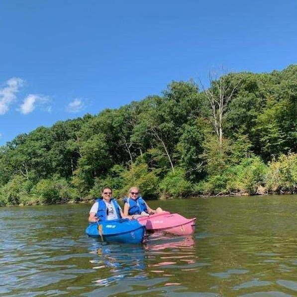 Kayaking on the Fox River, Elgin, IL