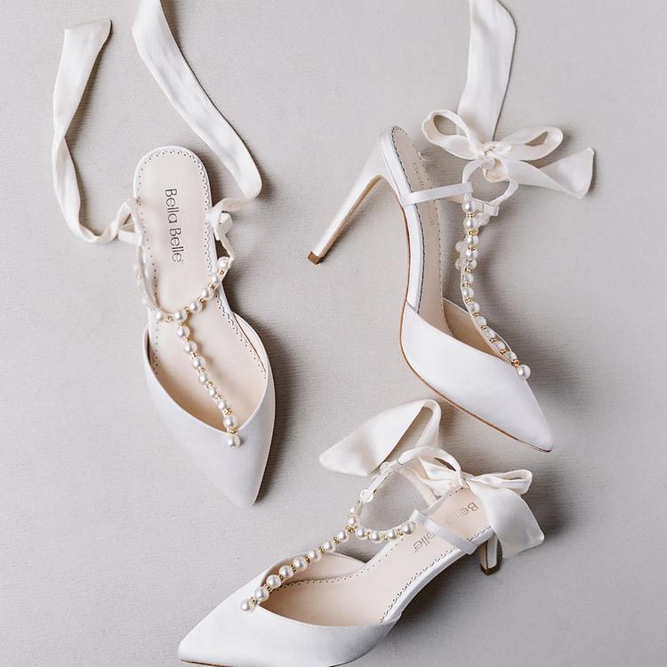 Bella Belle Bridal Pearl Shoes Bella Belle Shoes, Lulu Pearls And