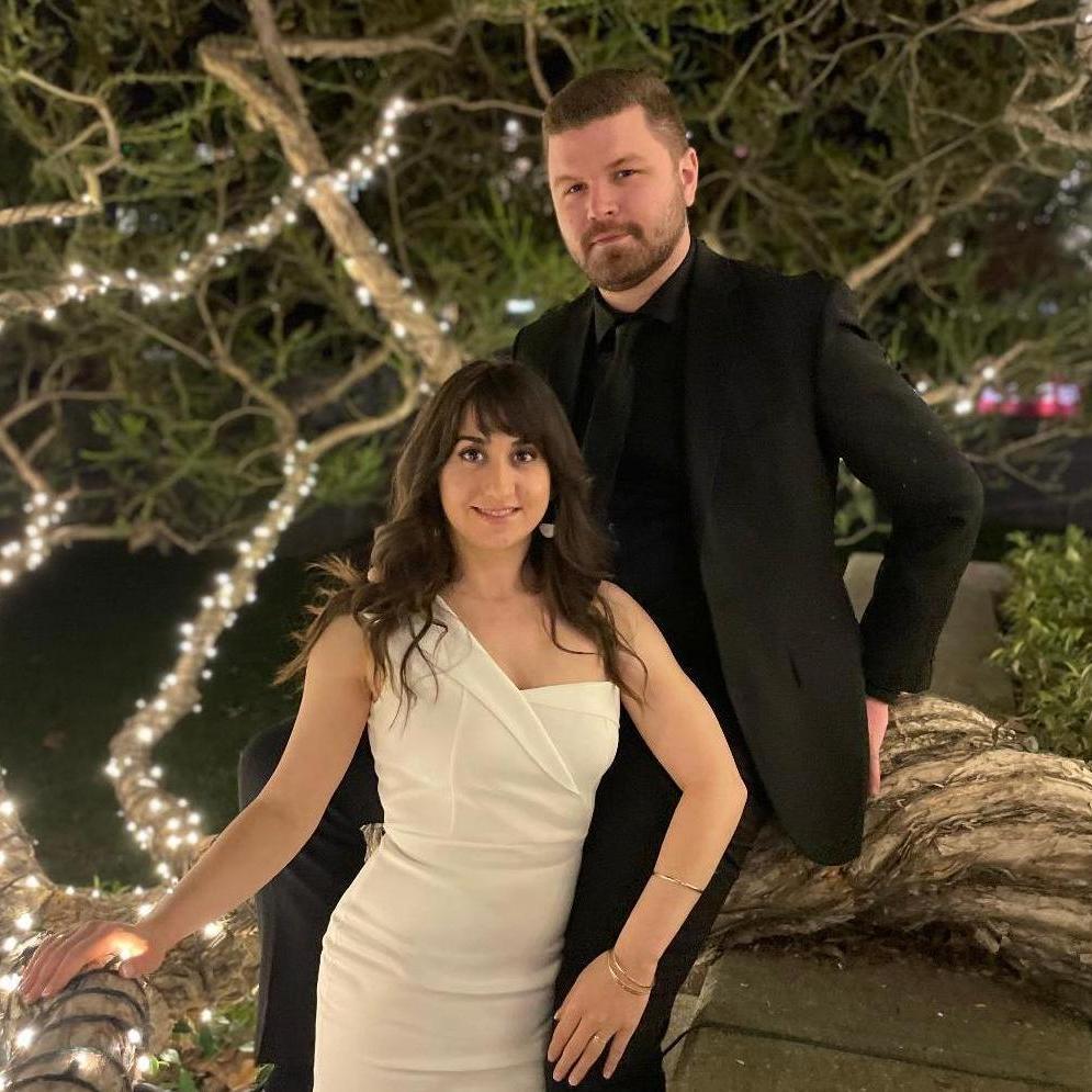 Our engagement party - January 2022