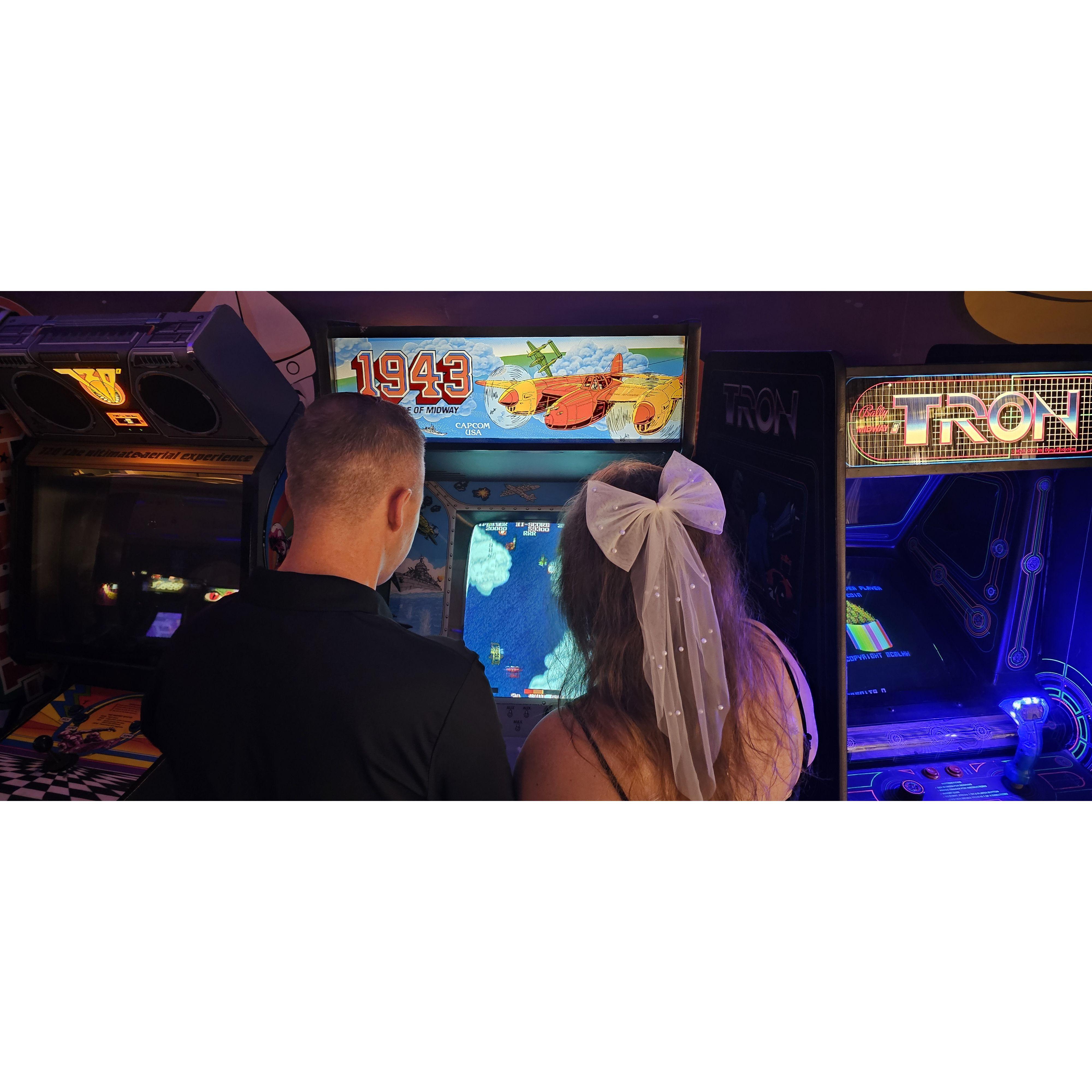 When gamers get together, a rainy day in is full of fun and adventure.