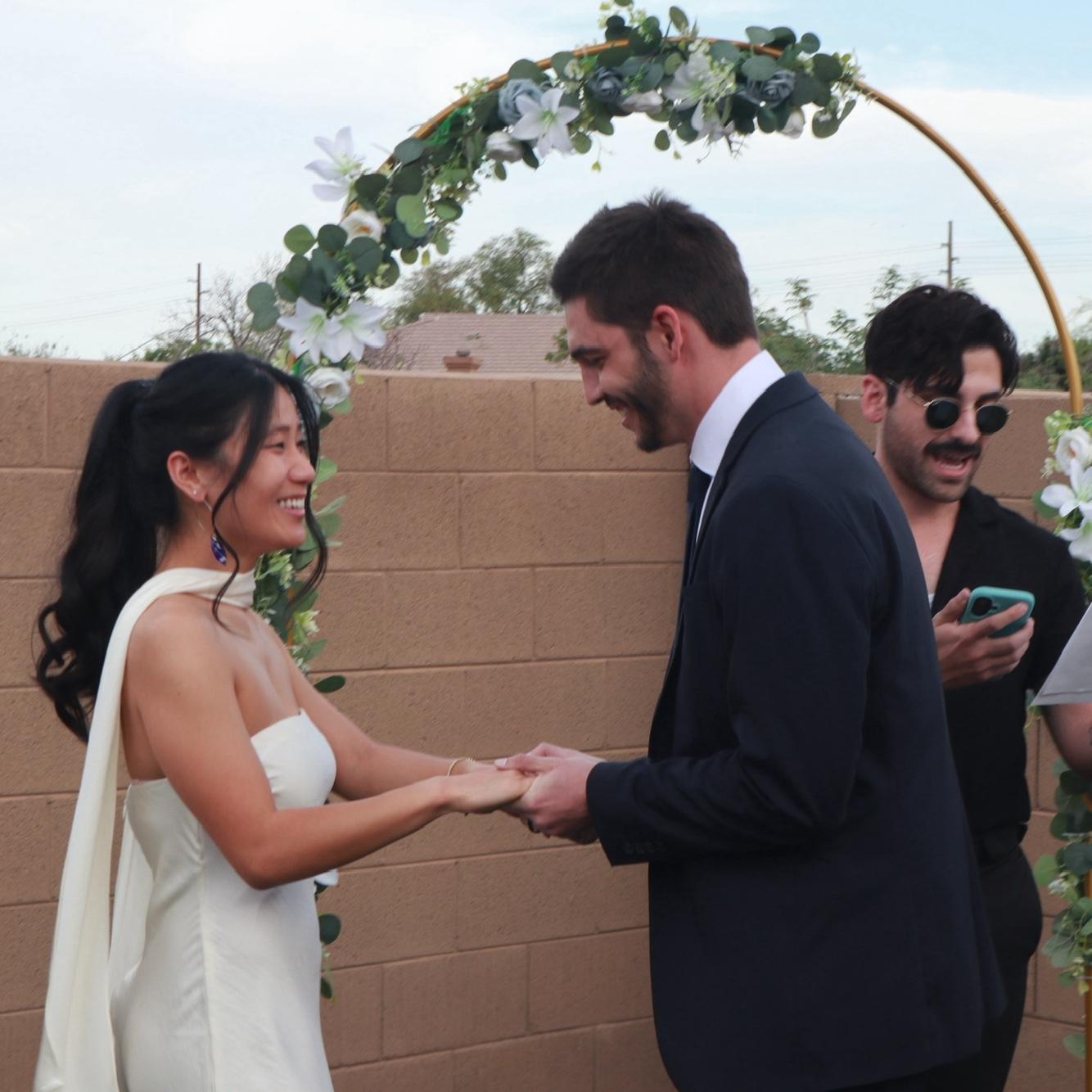 Honestly, we think we may have laughed through half of the ceremony