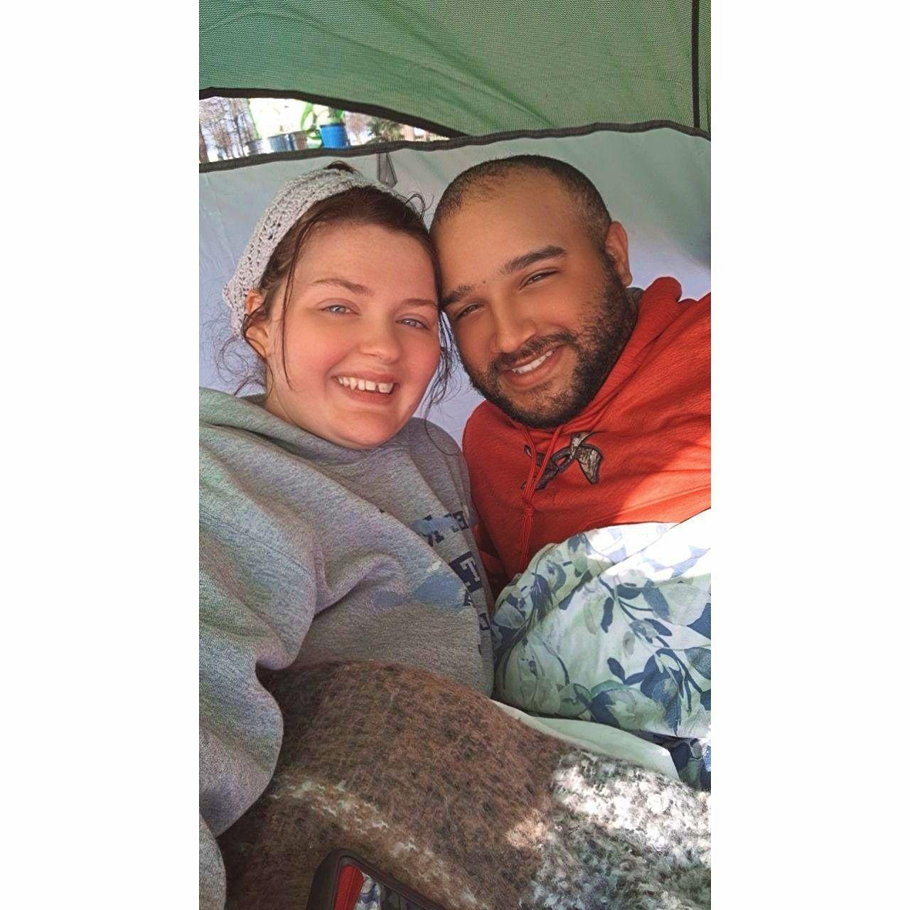 Celebrating our 5 year Wedding Anniversary with a little camping get away.