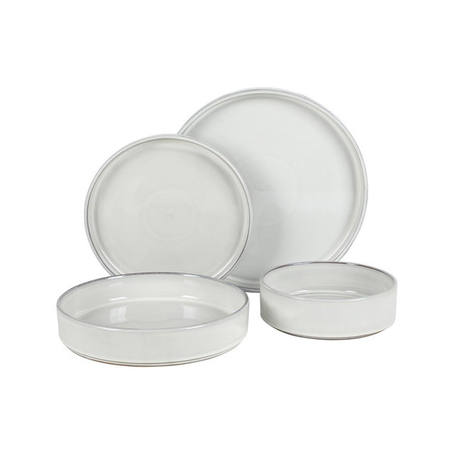 Bloomhouse Moonstone 16 Pc Dinnerware Set, Service for 4
