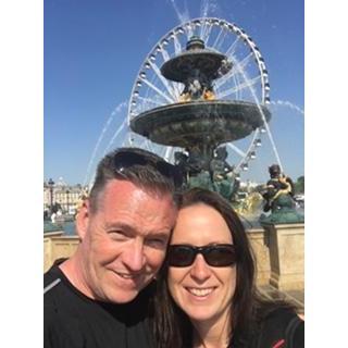 In love in Paris!