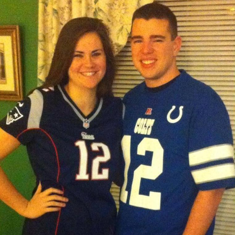 I can't believe I'm marrying a Colts fan.