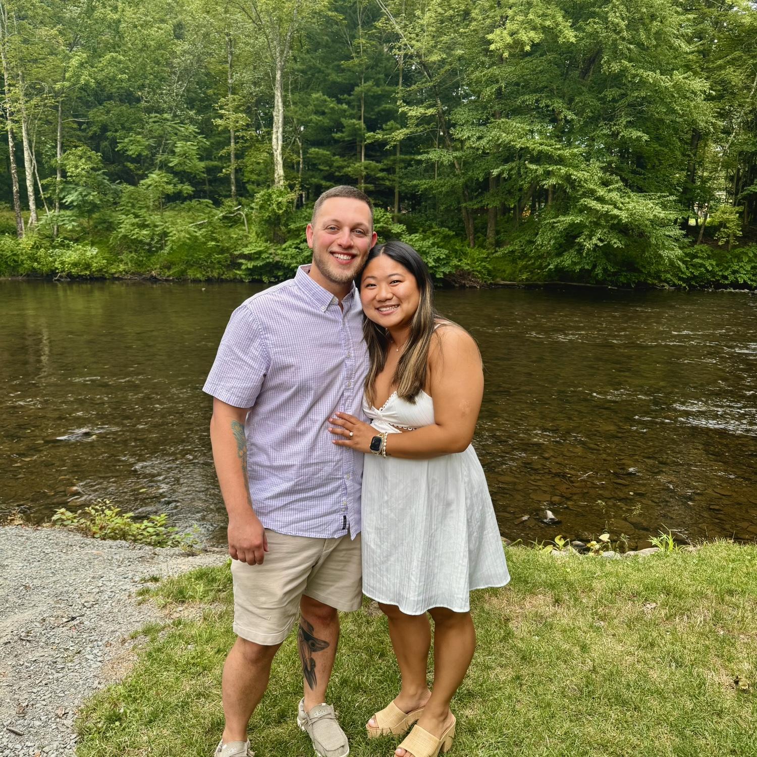 We got engaged!