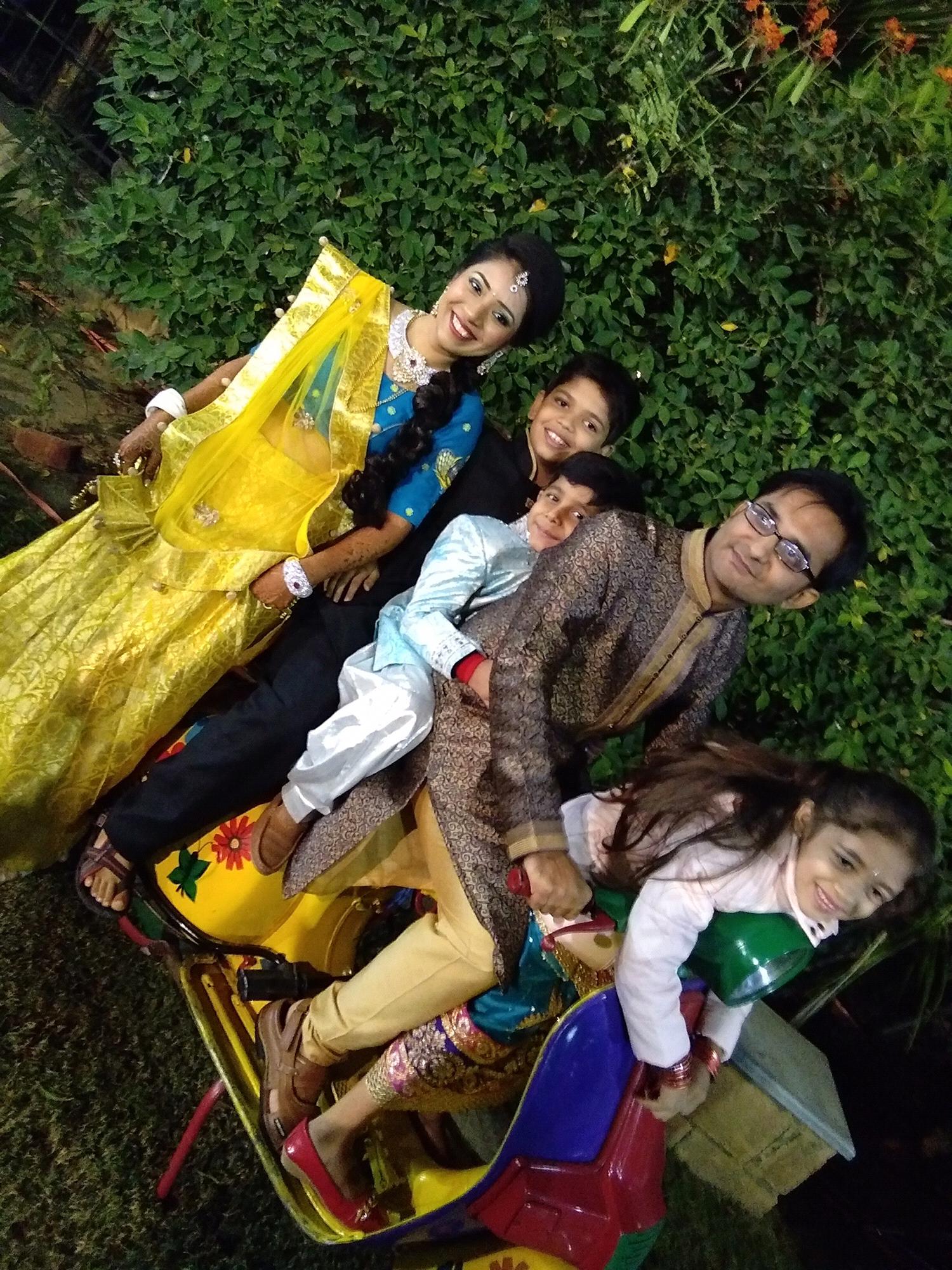 Nishu @kruti masi's wedding