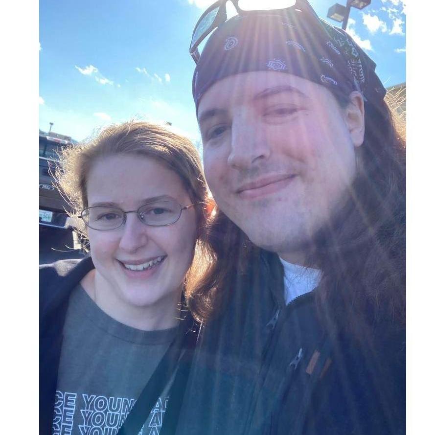 This was when we went from dating to being in a relationship. We didn't have any photos together and Cynthia's friends were starting to think Andrew was imaginary.