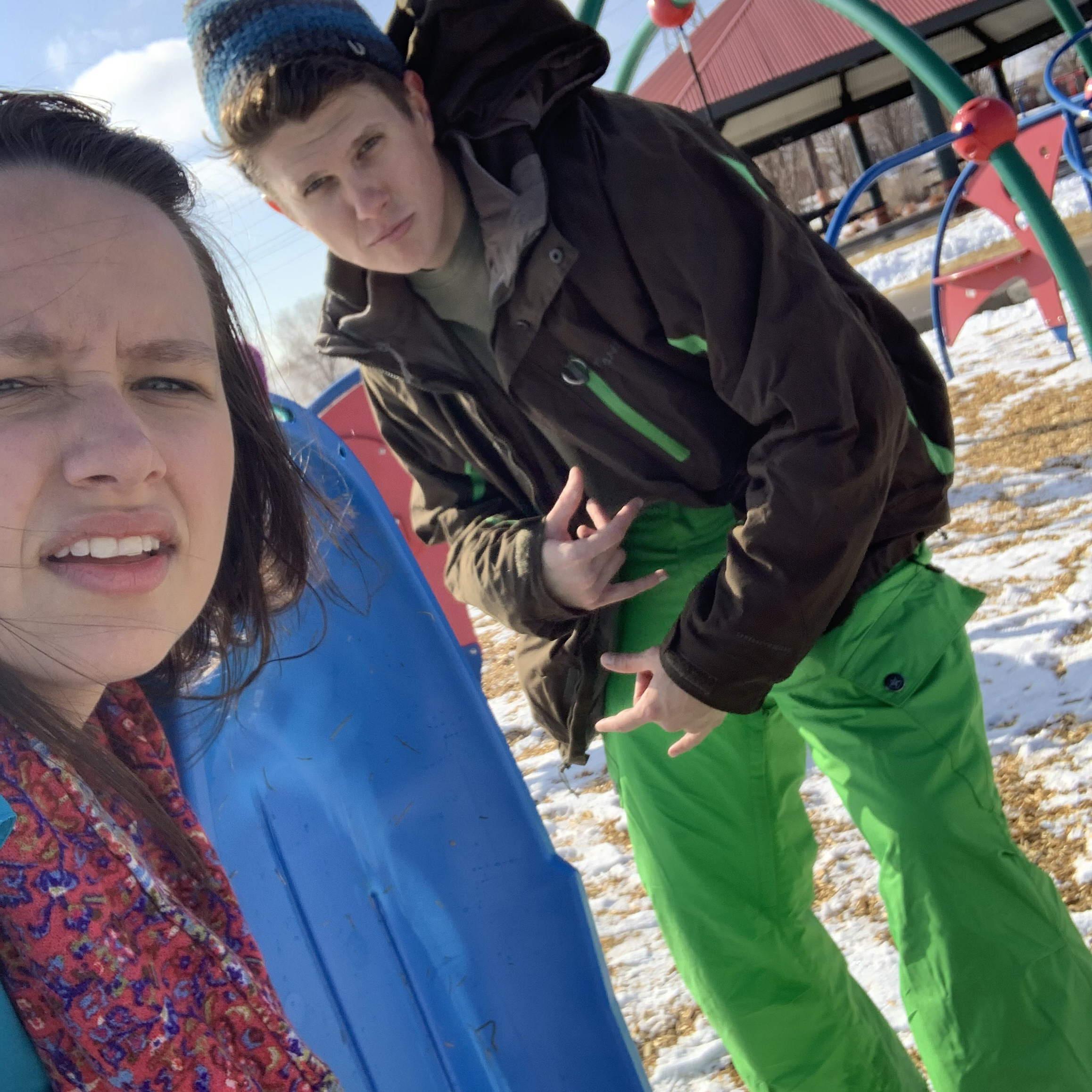 Sledding Ruby Hill