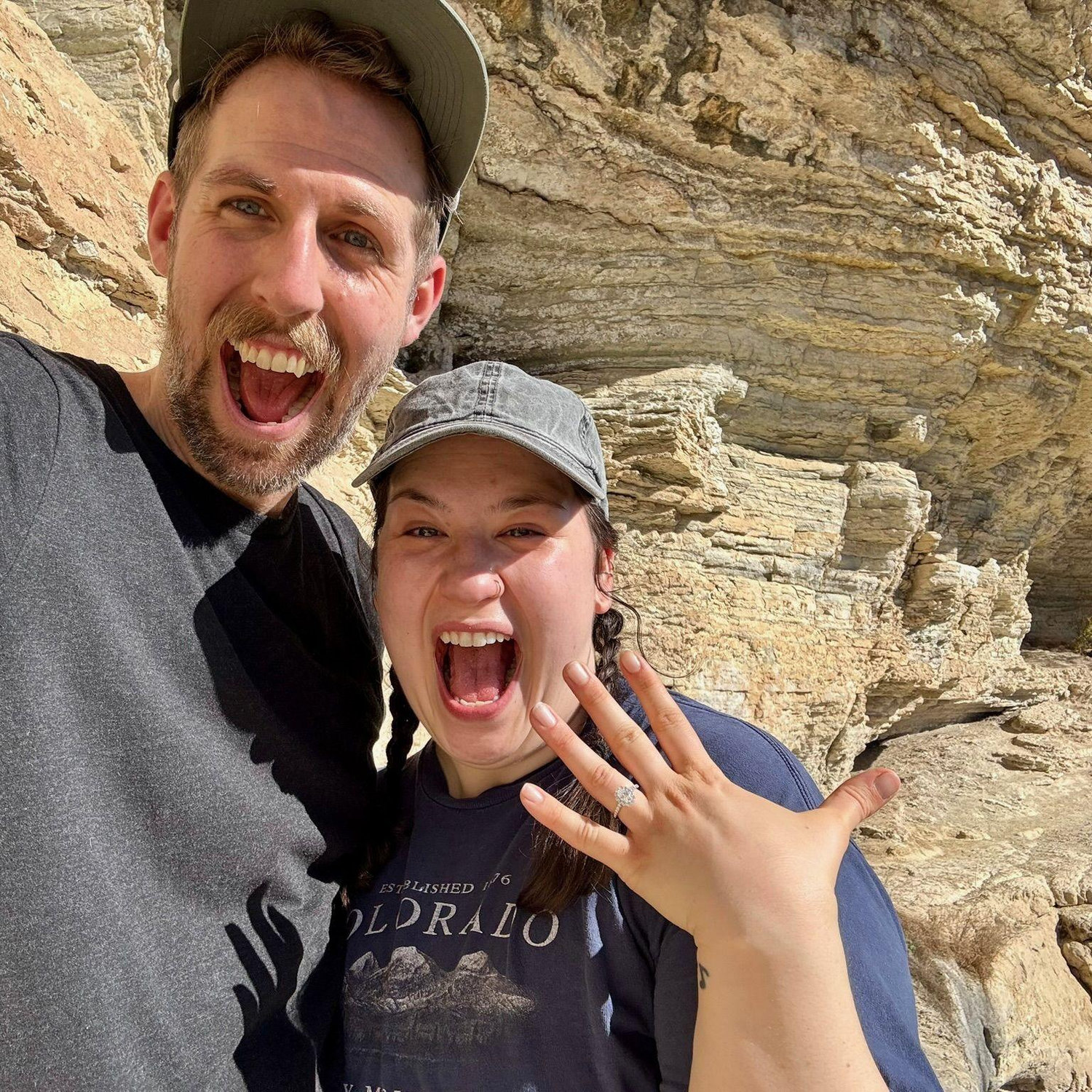 He had just proposed, we were both crying like babies! November 12th, 2025.