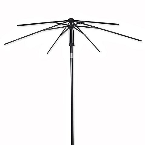 7.5-Foot Round Steel Umbrella Frame with Fabric Bag in Natural