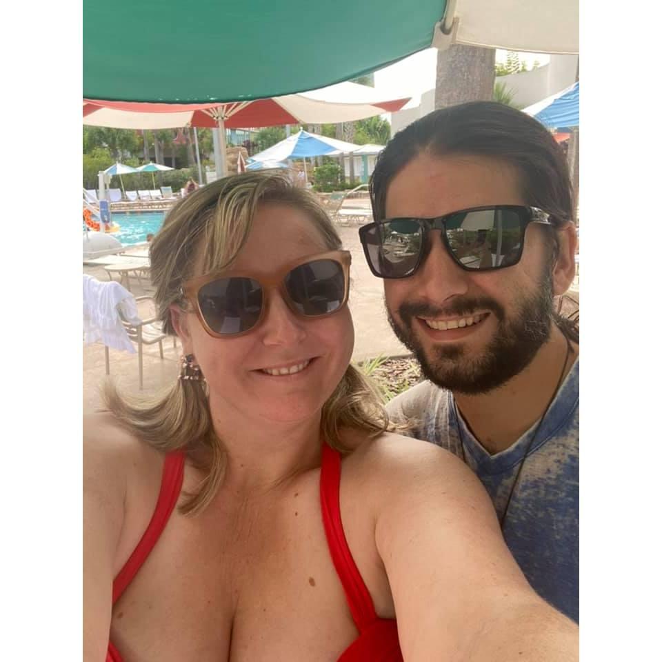 This was our first anniversary and get away together.