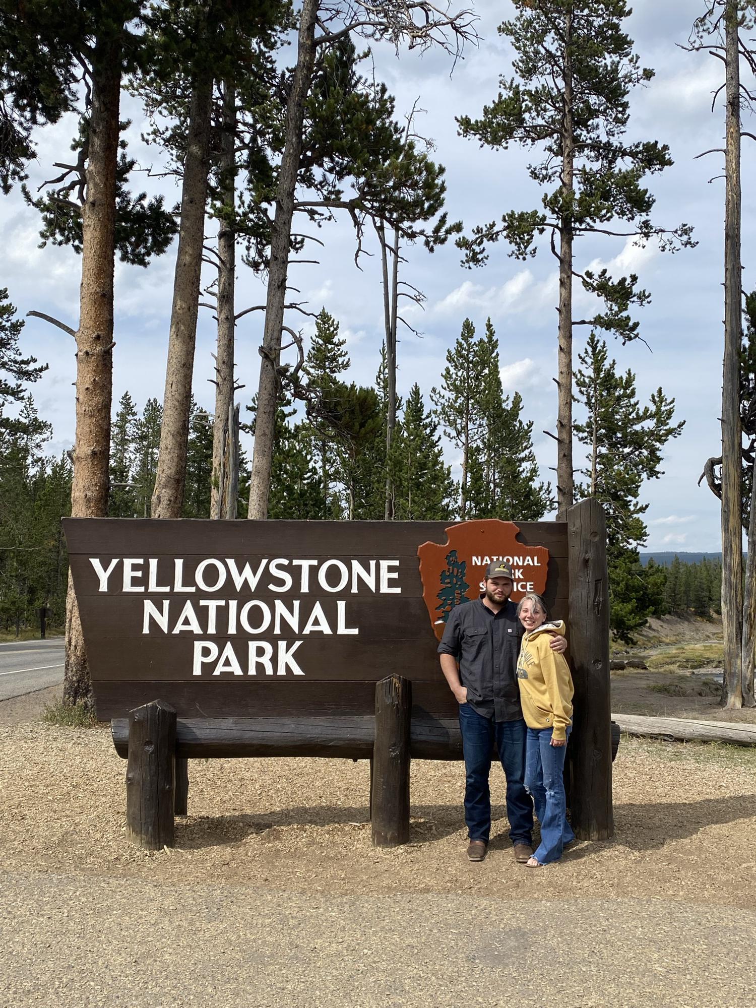 When we drove through all of Yellowstone!