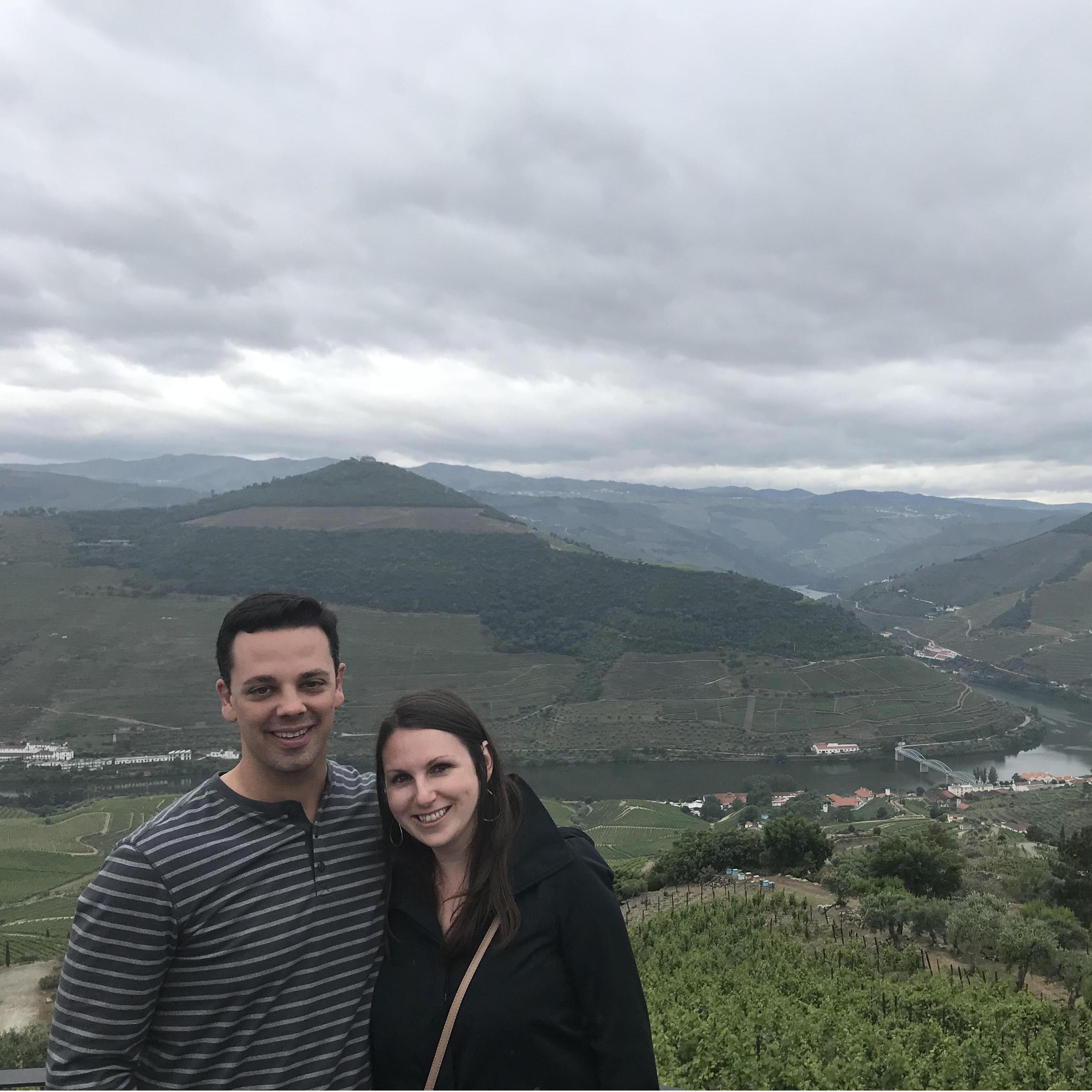 Touring the port wineries in Douro Valley, Portugal.