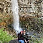Scenic View Perrine Coulee Waterfall
