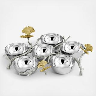 Butterfly Ginkgo Luxe Seder Plate