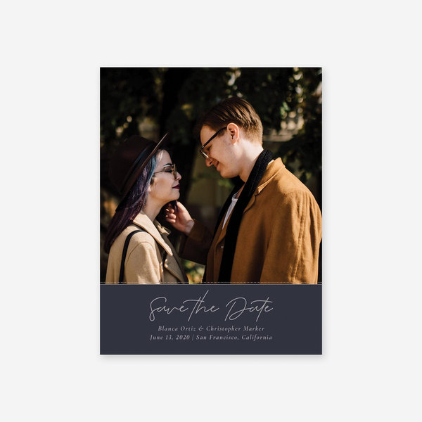 Zola Save The Dates - Splendor Portrait