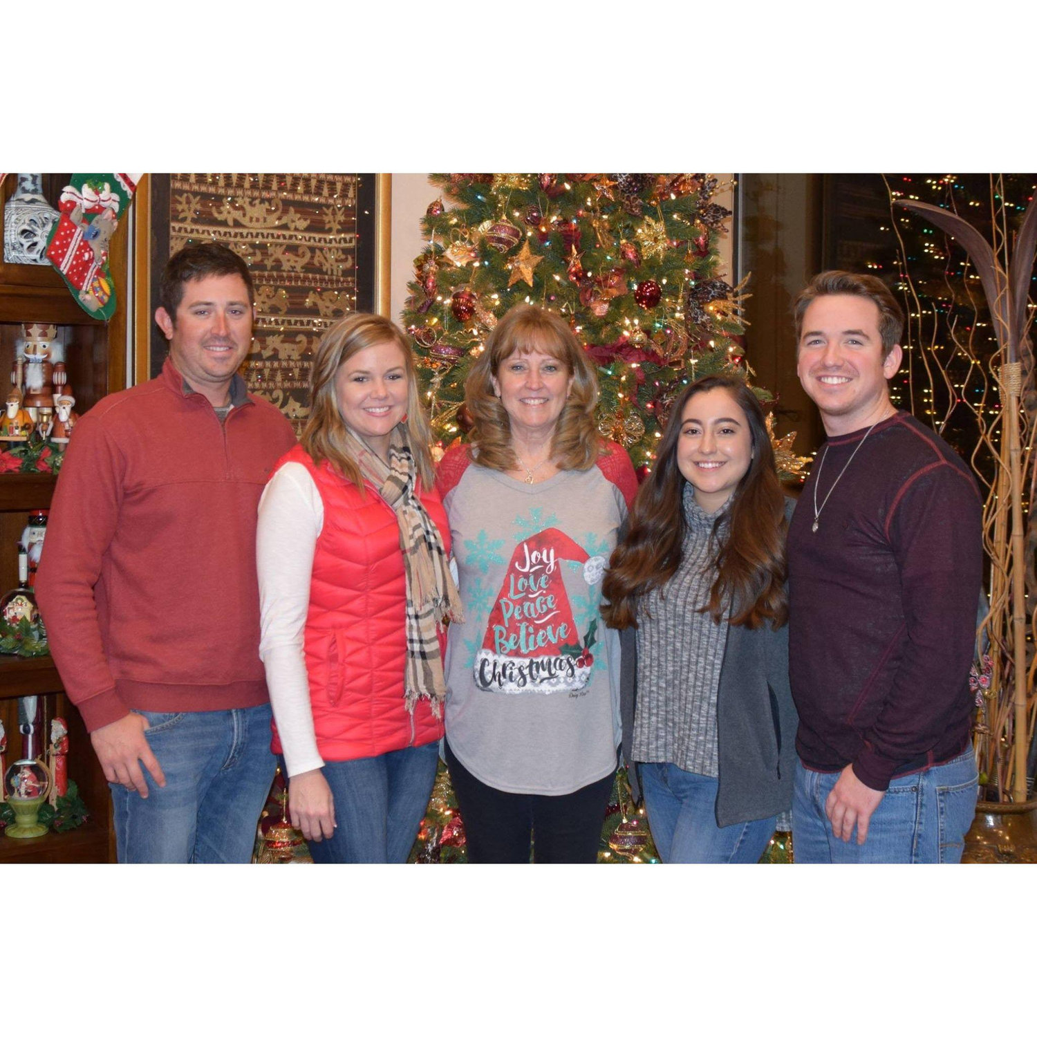 Christmas with family.