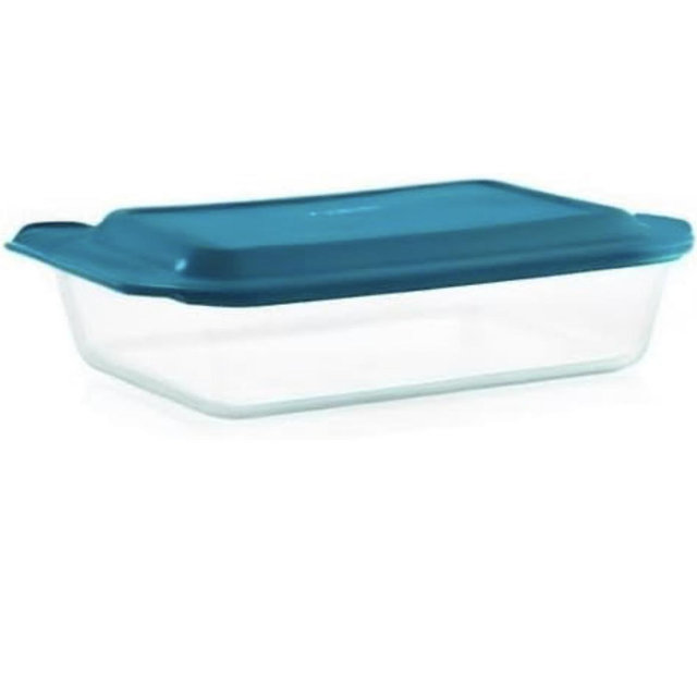 Pyrex Deep 9x13-Inch Glass Baking Dish with Lid