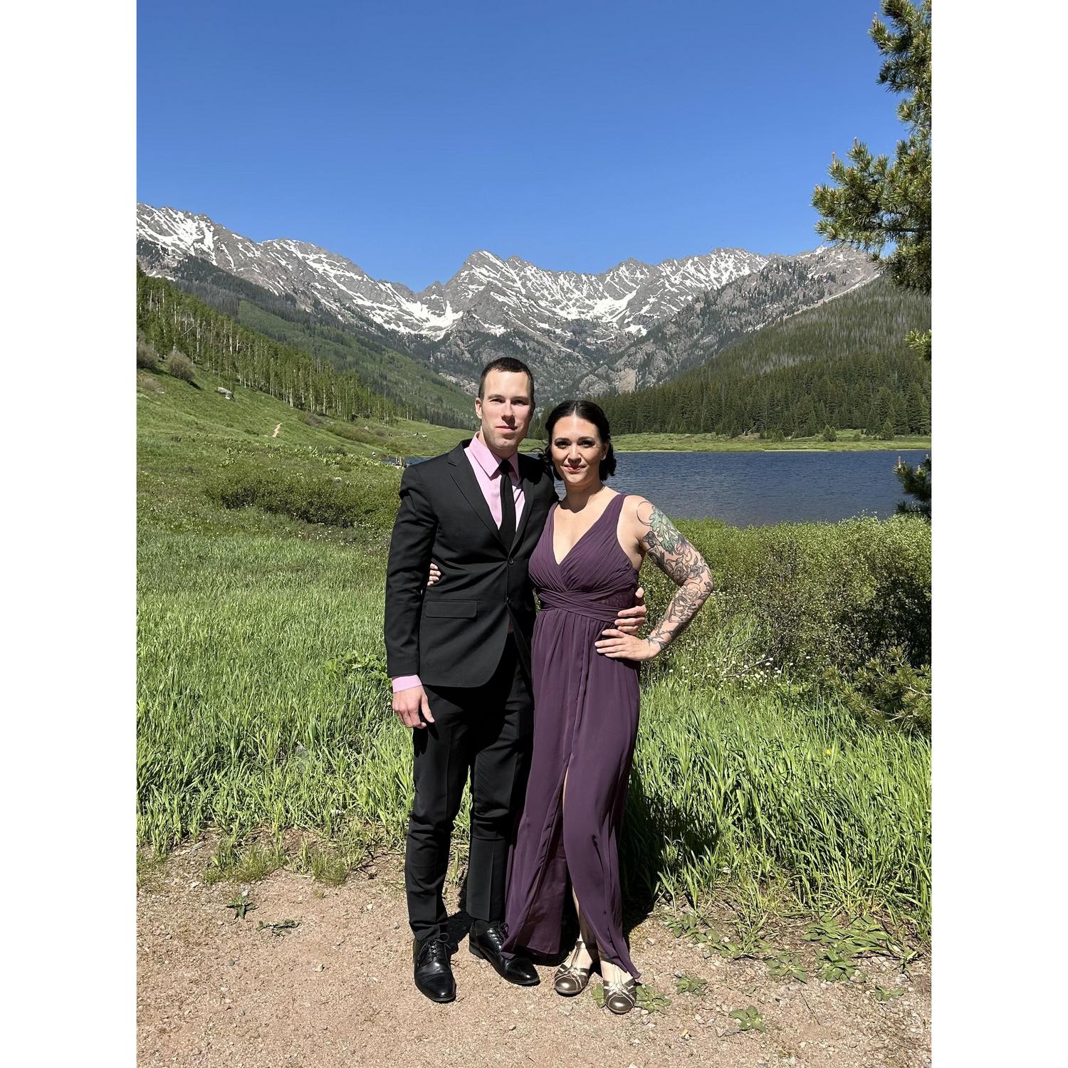 Vail, Colorado for a dear friend's wedding