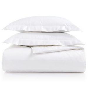 AQ Textiles Bergen King 3-Pc Duvet Set, 1000 Thread Count 100% Egyptian Cotton
