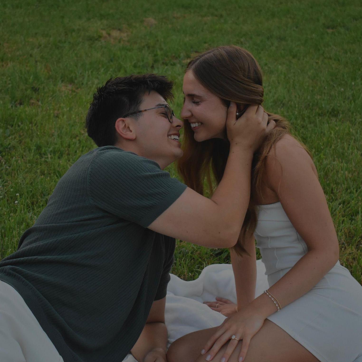 Engagement photos at Amherst State Park where Ethan proposed!