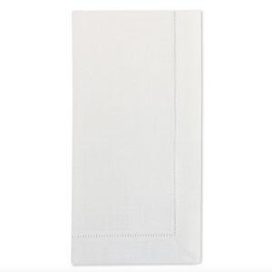 Sferra Festival Dinner Napkins, Set of 4, White