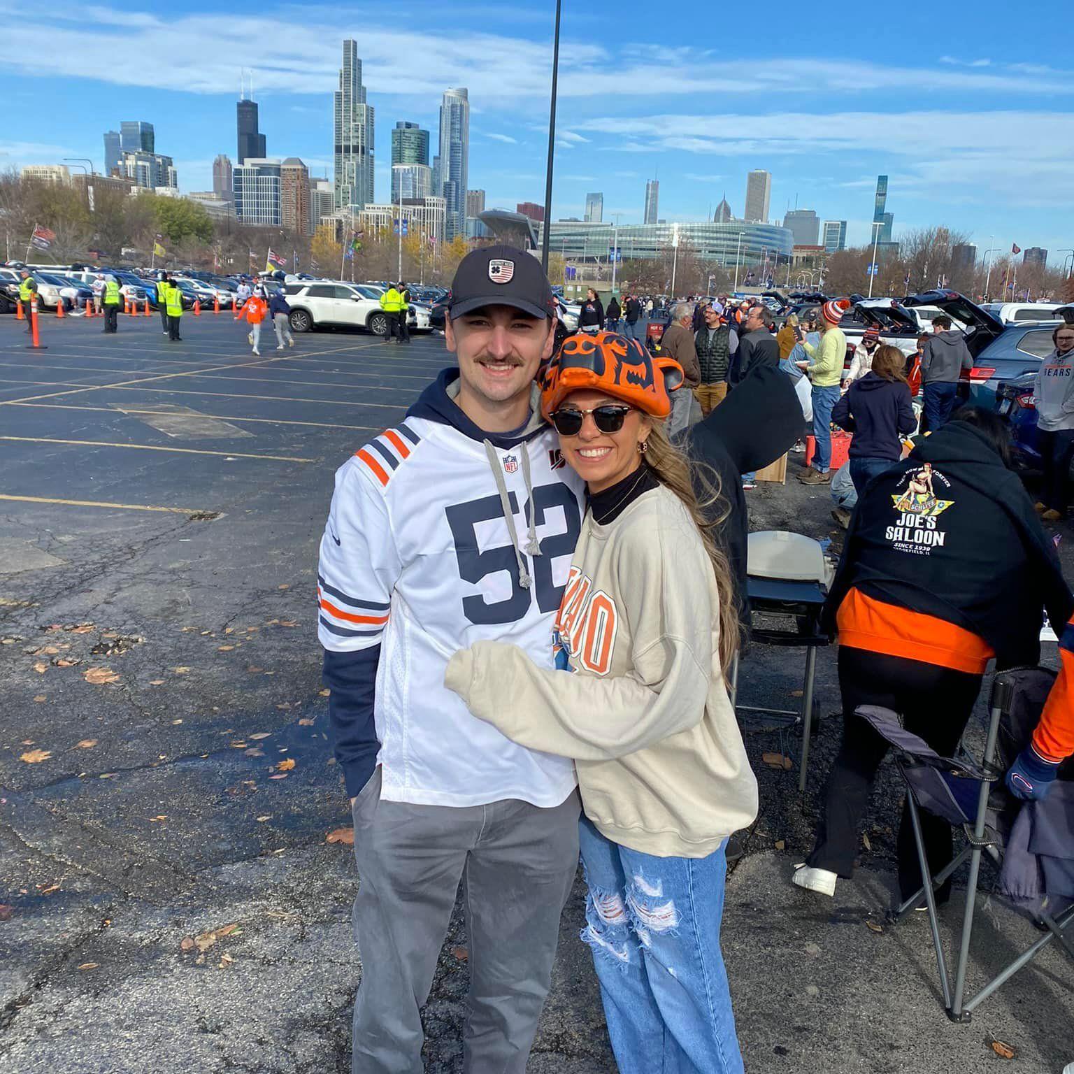 First Bears game together, Go Bears!