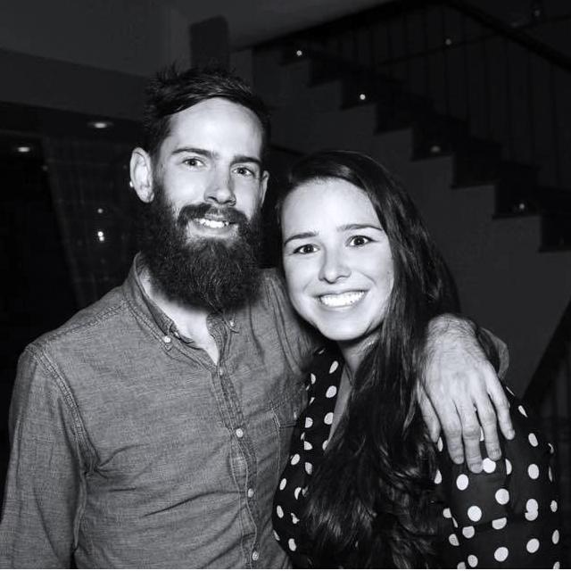 Our first photo together, back in 2016!