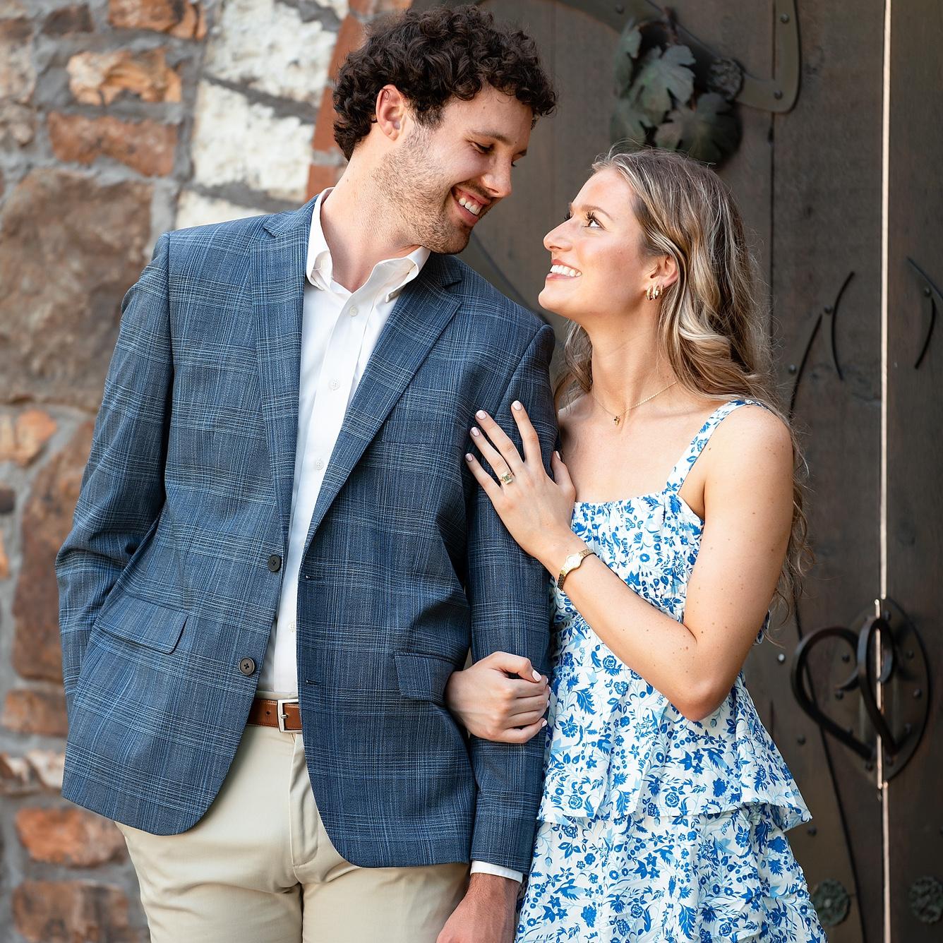 7/18/2025- Photo from our engagement at Sassafras Springs Vineyard and Winery in Springdale, Arkansas.