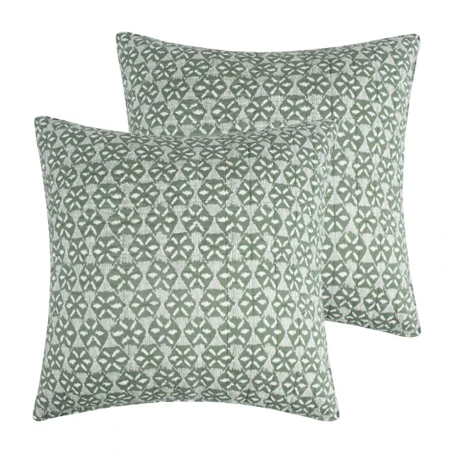 Kemala Sage Euro Sham Set of 2 - Levtex Home