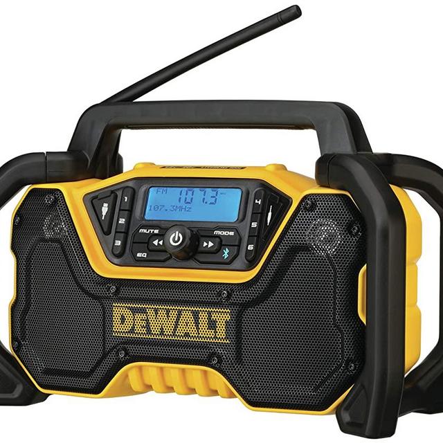 DEWALT 12V/20V MAX Portable Radio, Bluetooth, Cordless, Jobsite, Tool Only (DCR028B)