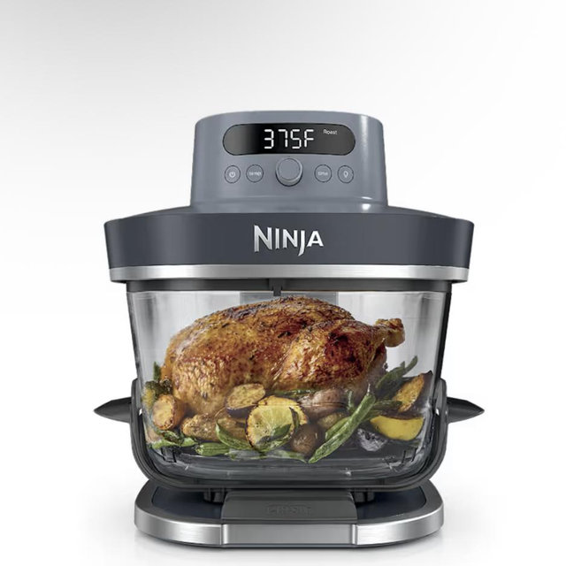Build Your Own Ninja Crispi® Pro 6-in-1 Glass Countertop Air Fryer, Cyberspace