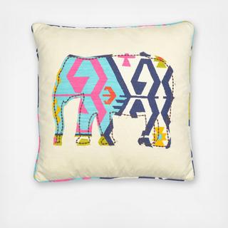 Malawi Elephant Pillow