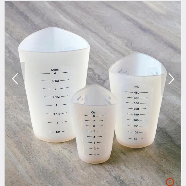 Flexible Silicone Measuring Cups