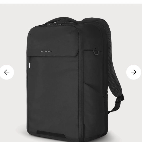 Venture Backpack- Large Via Material (Black)